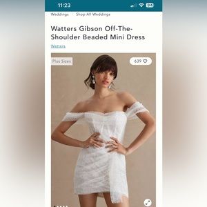 Wedding party dress